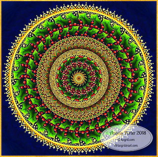 Christmas Mandala