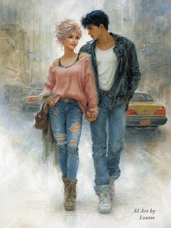 Couple Walking Together