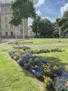 European Park Flower Garden