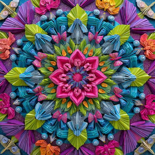 Colorful Paper Mandala