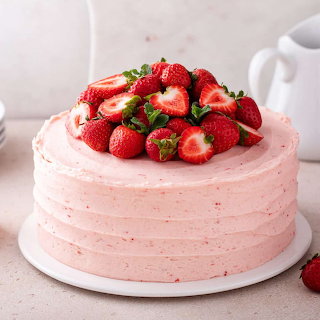 Strawberry Pink Cake