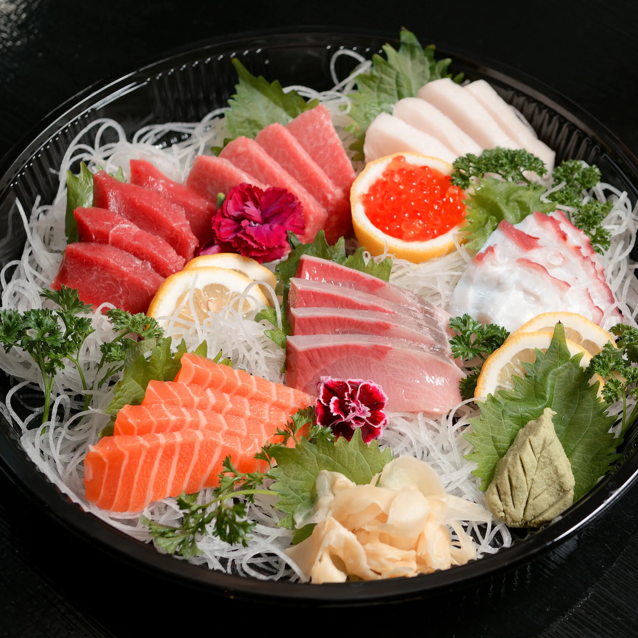 sashimi platter