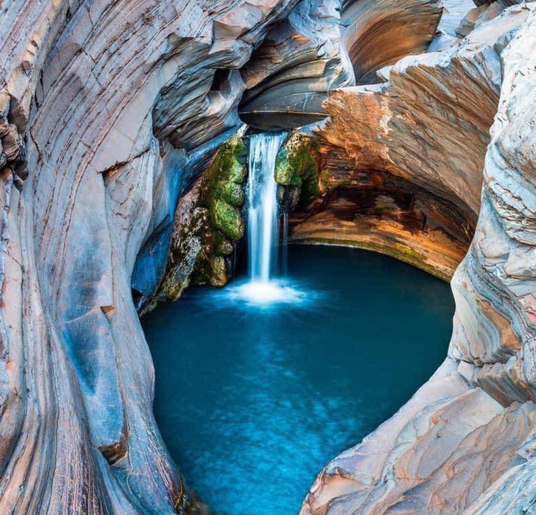 Karijini Gorge Waterfall