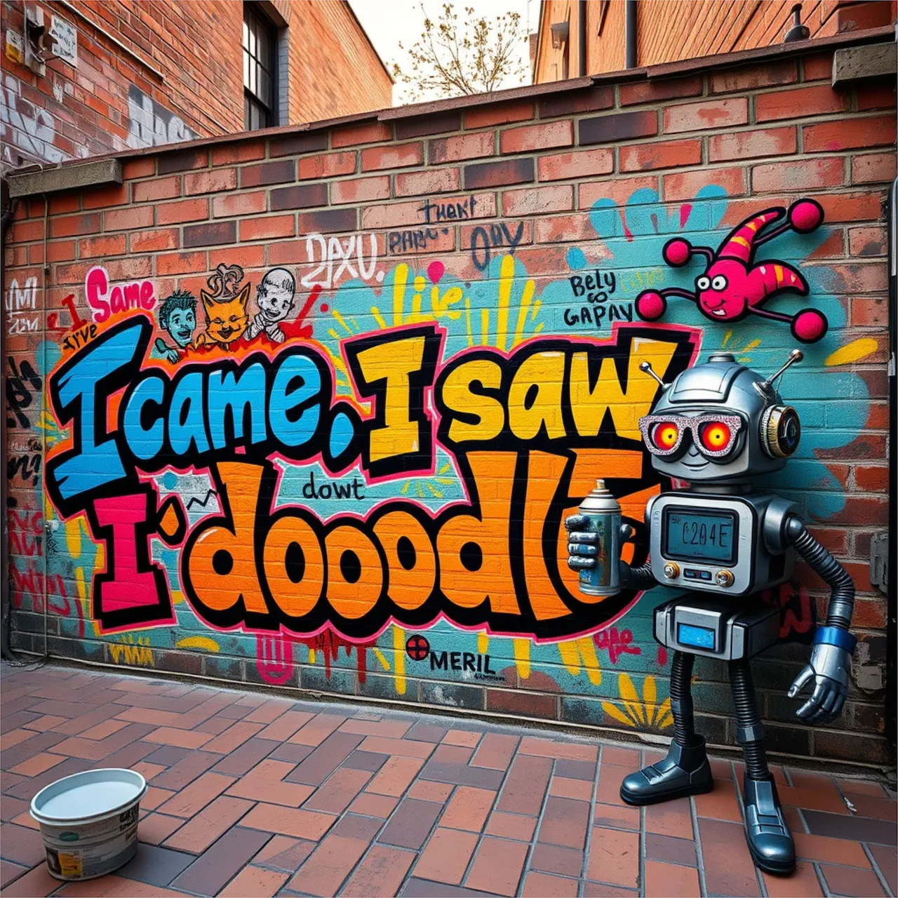 I Came I Saw I Doodle Graffiti