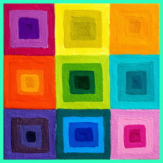 Colorful Nested Squares