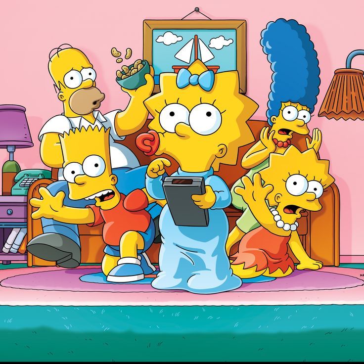 The Simpsons Family Portrait