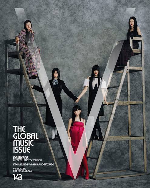 NewJeans V Magazine Cover