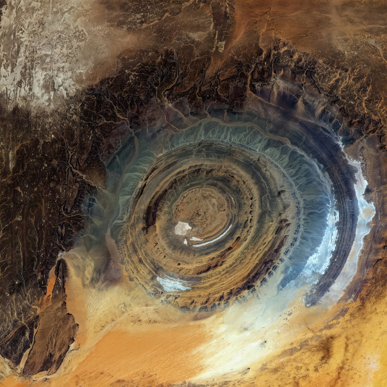Eye of the Sahara