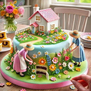Flower Garden Cake