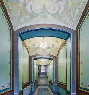 Art Nouveau Hallway Interior