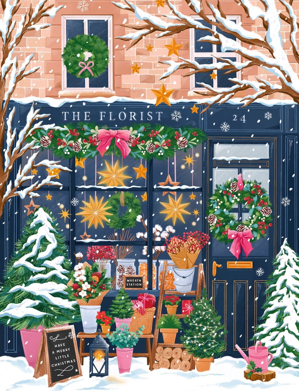 Winter Florist Shop