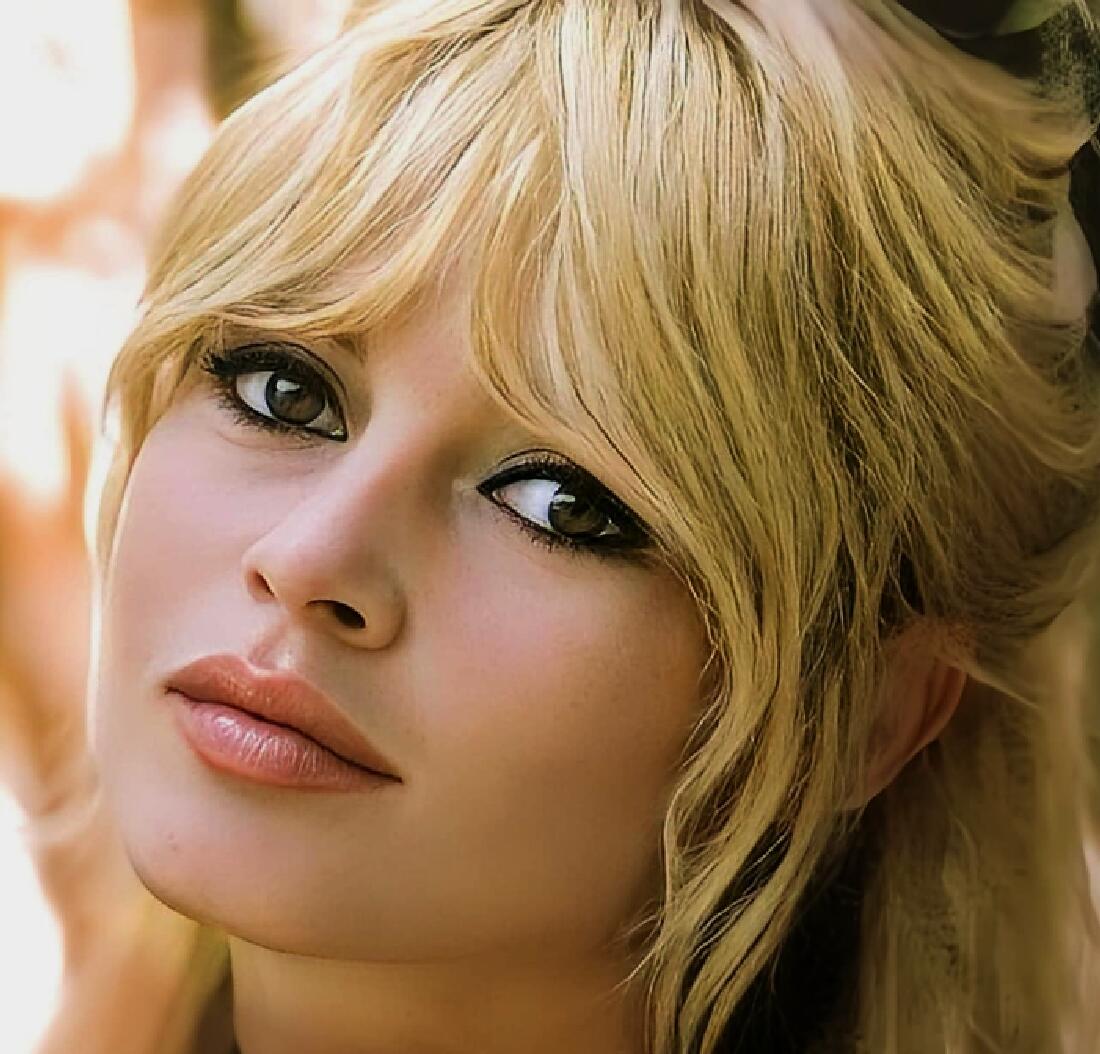 Blonde Woman Portrait