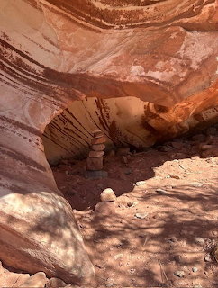 Red Rock Canyon Stone Cairn