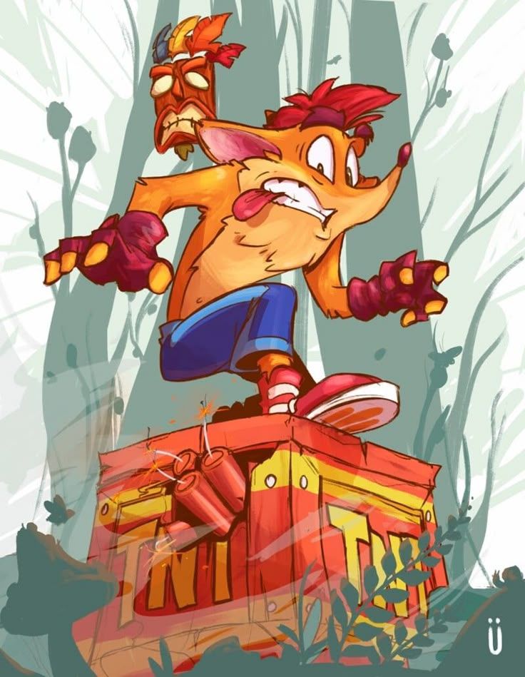 Crash Bandicoot TNT Box