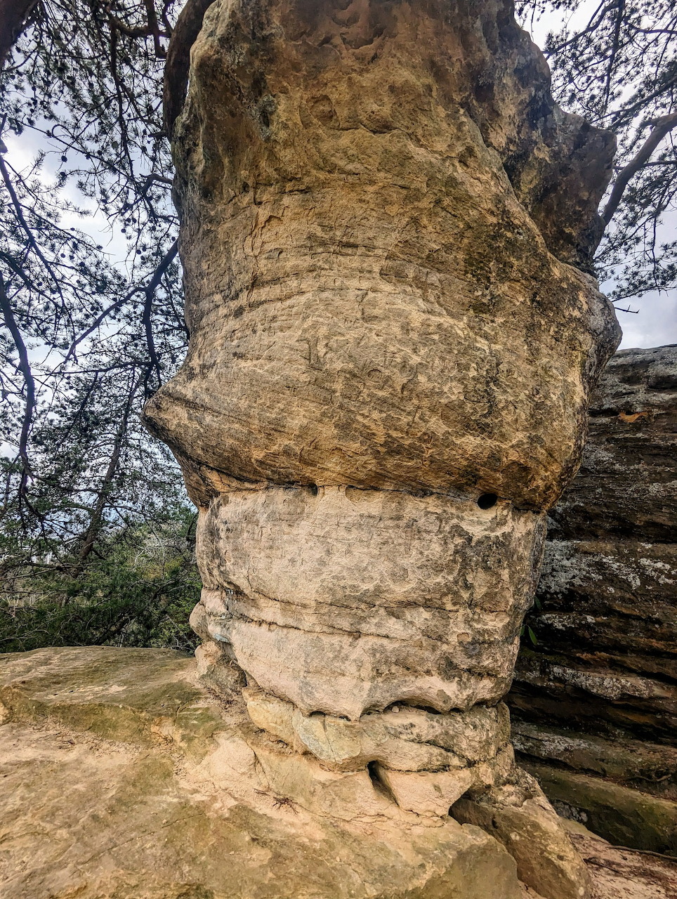 Sandstone Column Red River Gorge