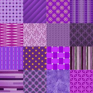 Purple Patchwork Quilt Patterns