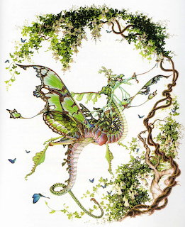 Butterfly Dragon Fantasy