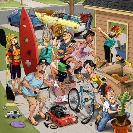Summer Toys by Tom Richmond