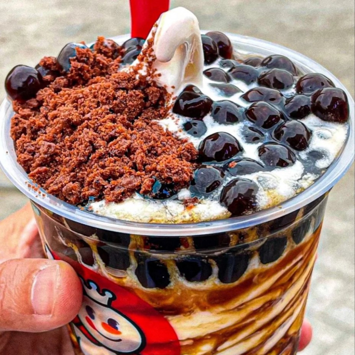 Boba Milk Tea Dessert