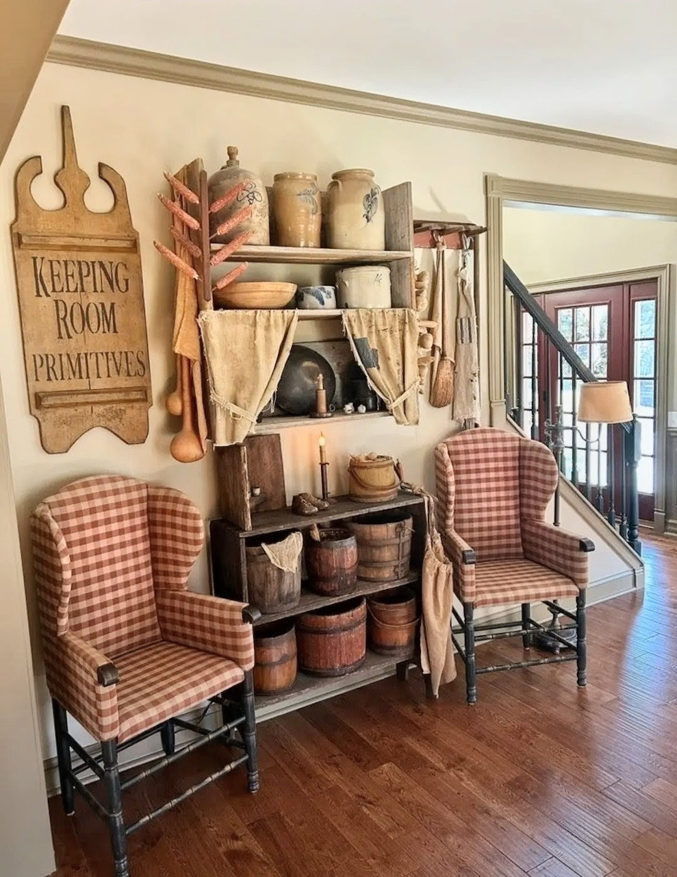 Primitive Colonial Americana Room