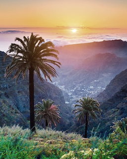 La Gomera Valley Sunset