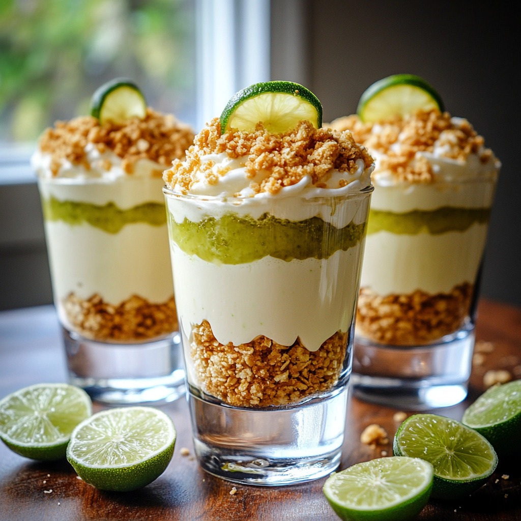 Key Lime Cheesecake Parfaits