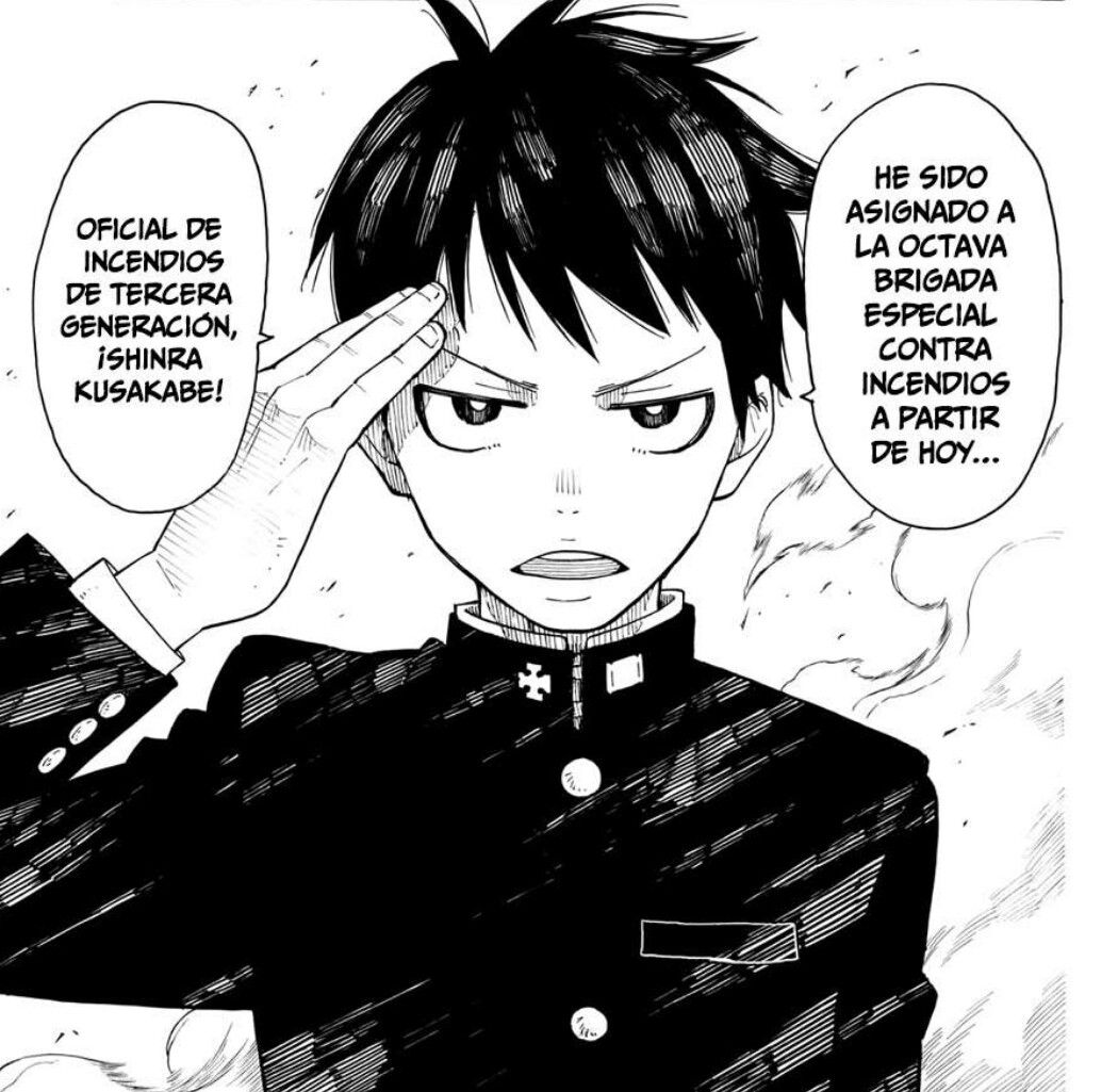 Shinra Kusakabe Manga