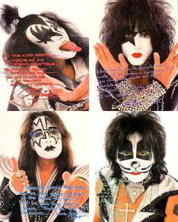 KISS Band Collage