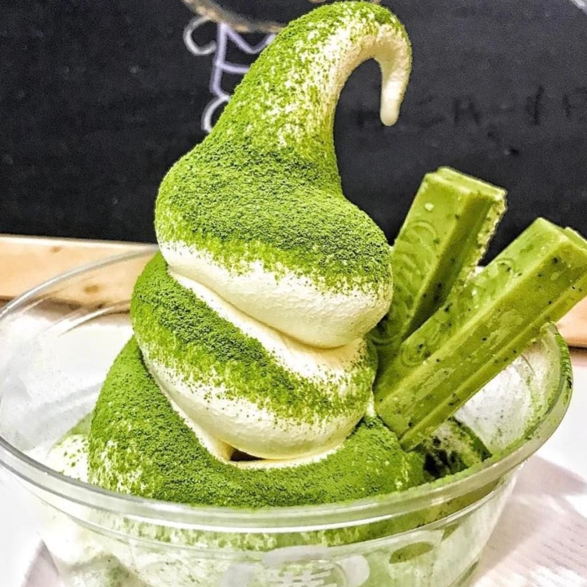 Matcha ice cream