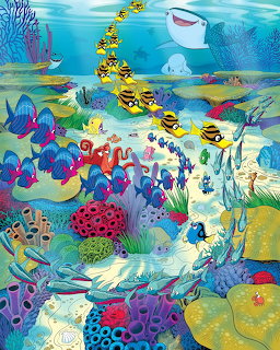 Underwater Ocean Scene