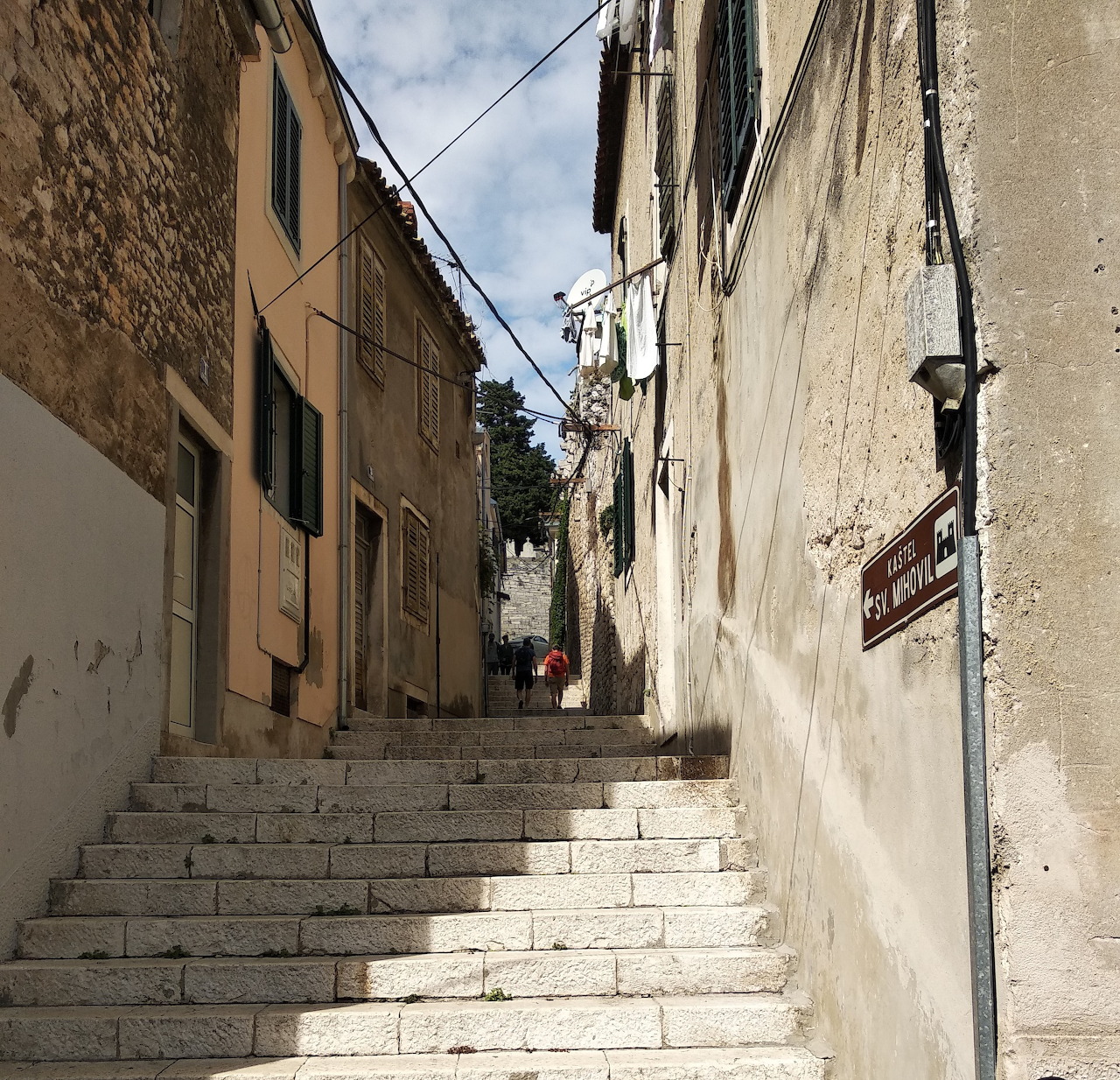 Šibenik Croatia Stone Street