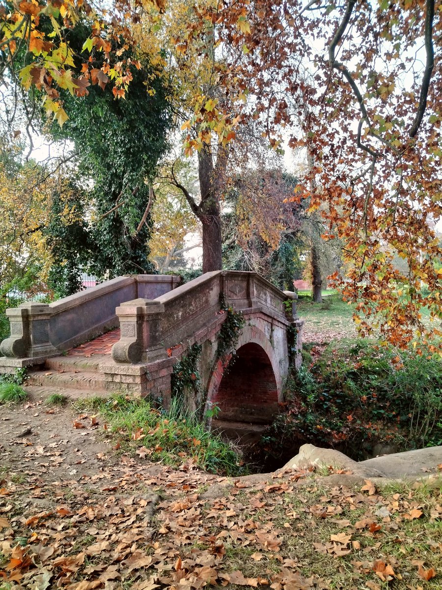 Autumn Brick Bridge