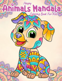 Colorful Puppy Mandala