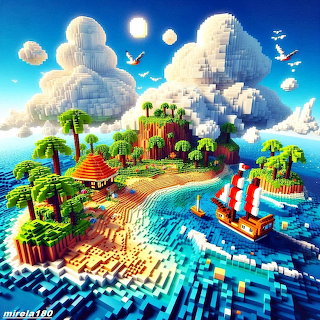 Minecraft Island Paradise