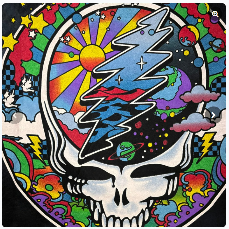 Psychedelic Space Skull