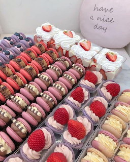 Colorful Macarons Stack