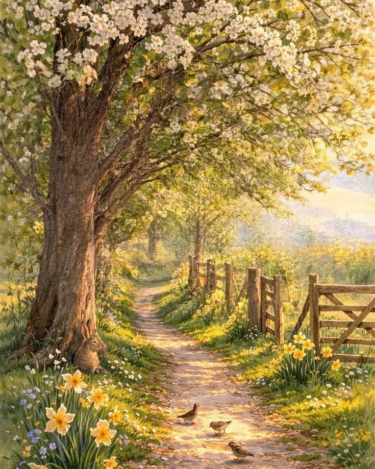 Blossom Tree Path