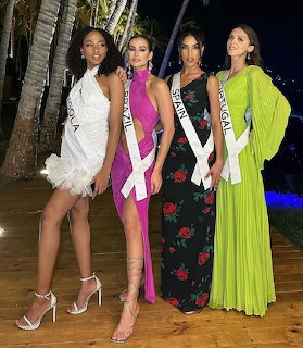 Four Women Evening Gowns