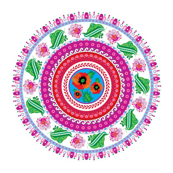 Floral Mandala Design
