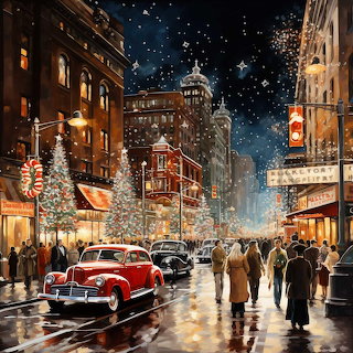 Christmas City Street