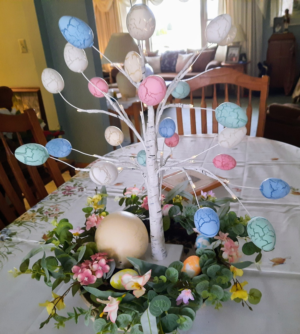 Easter Egg Tree Centerpiece