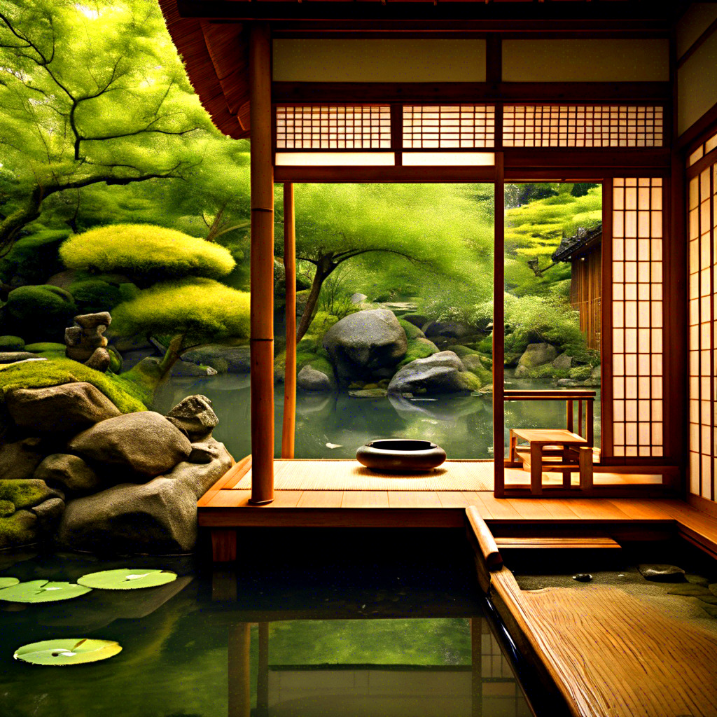 Japanese Teahouse Garden View