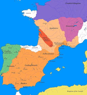 Medieval France Map