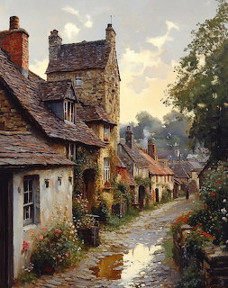 English Village Street