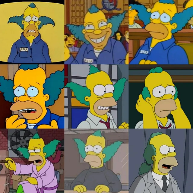 Krusty the Clown Simpsons