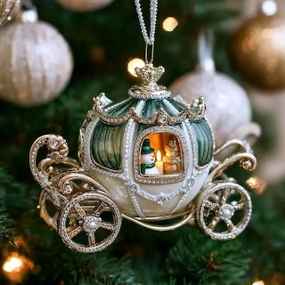 Christmas Carriage Ornament