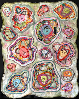 Amoebae Quilt Art