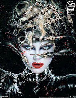 Cyberpunk Woman Portrait