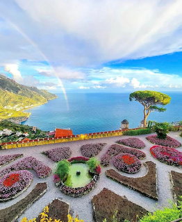 Coastal Garden Rainbow View