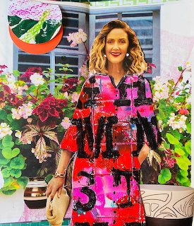 Woman in Colorful Dress